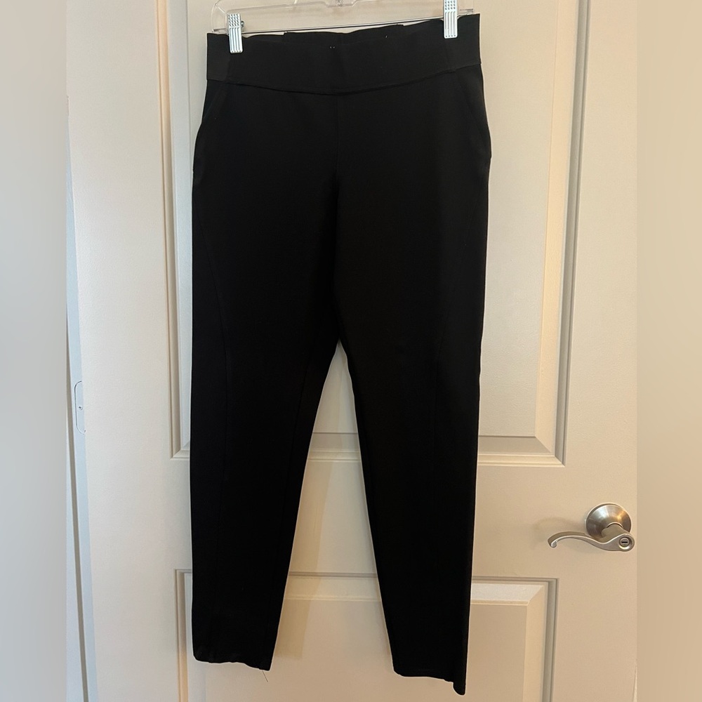 simply vera structured black legging